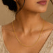Cascading Gold Plated Chain