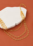 Chic Multi-Layer Necklace with Delicate Floral Link Chain Design