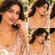Chic Multi-Layer Necklace with Delicate Floral Link Chain Design