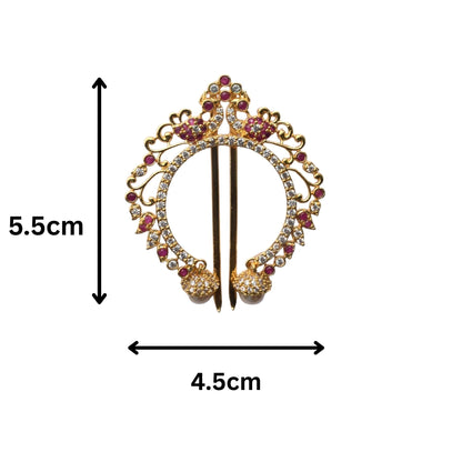 Exquisite Artistry Red White Juda Pin