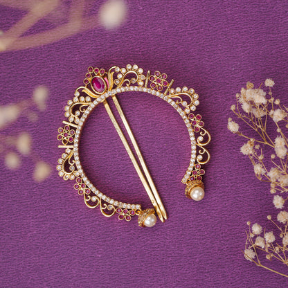 Opal Touch - Adornments Gold Plated Alloy Juda Pin - Juda Pin