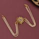 Elegant Multi-Strand Pearl Juda Pin with Intricate Sunburst Ornament