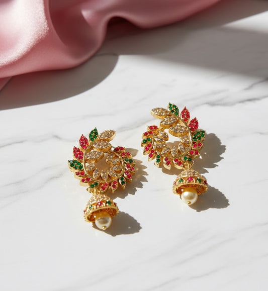 Enchanted Sapphire Sparkle Earrings