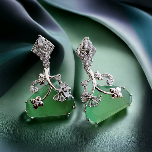 Mint Green Allure Earrings