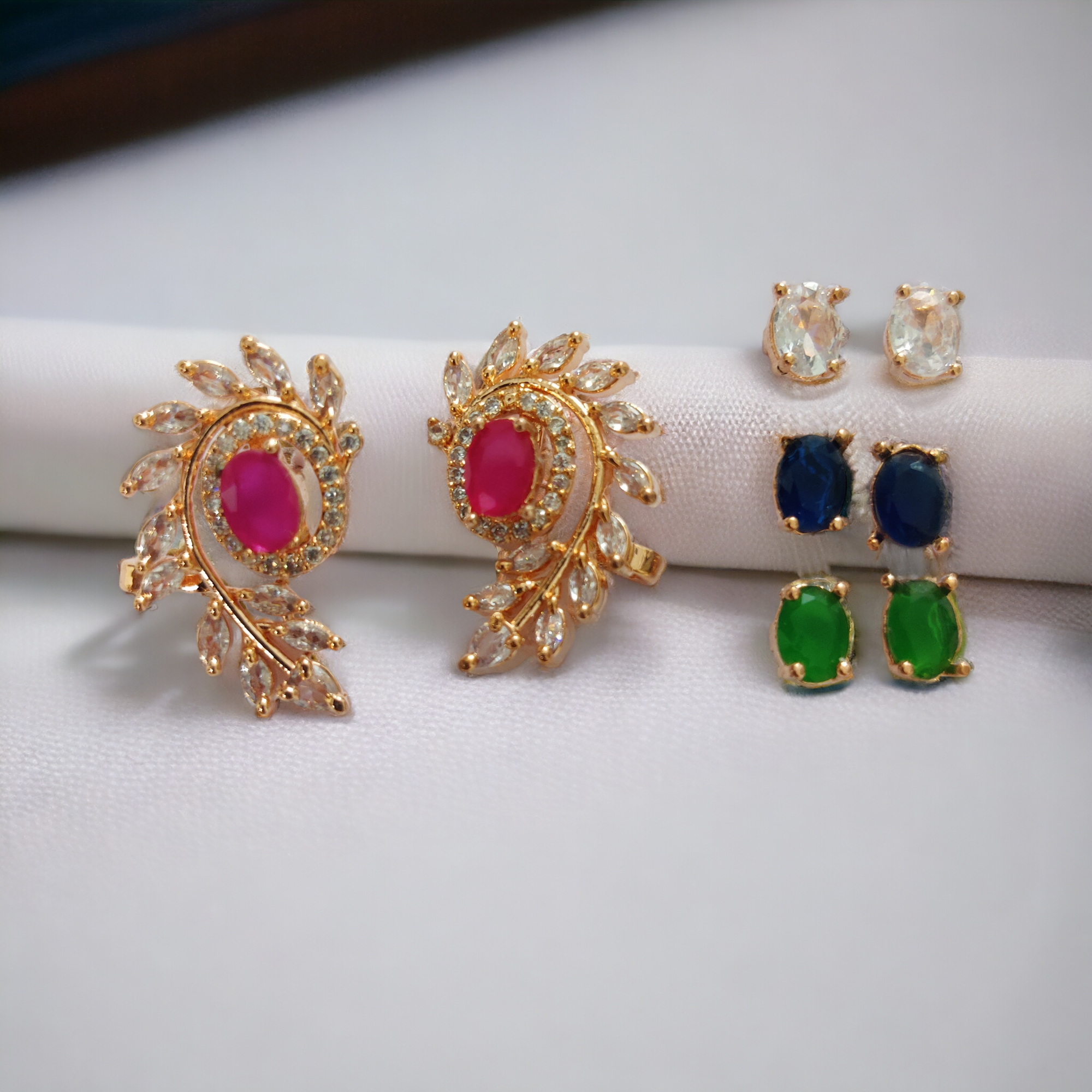 Buy Gold Earrings for Women by Alankruthi Online | Ajio.com