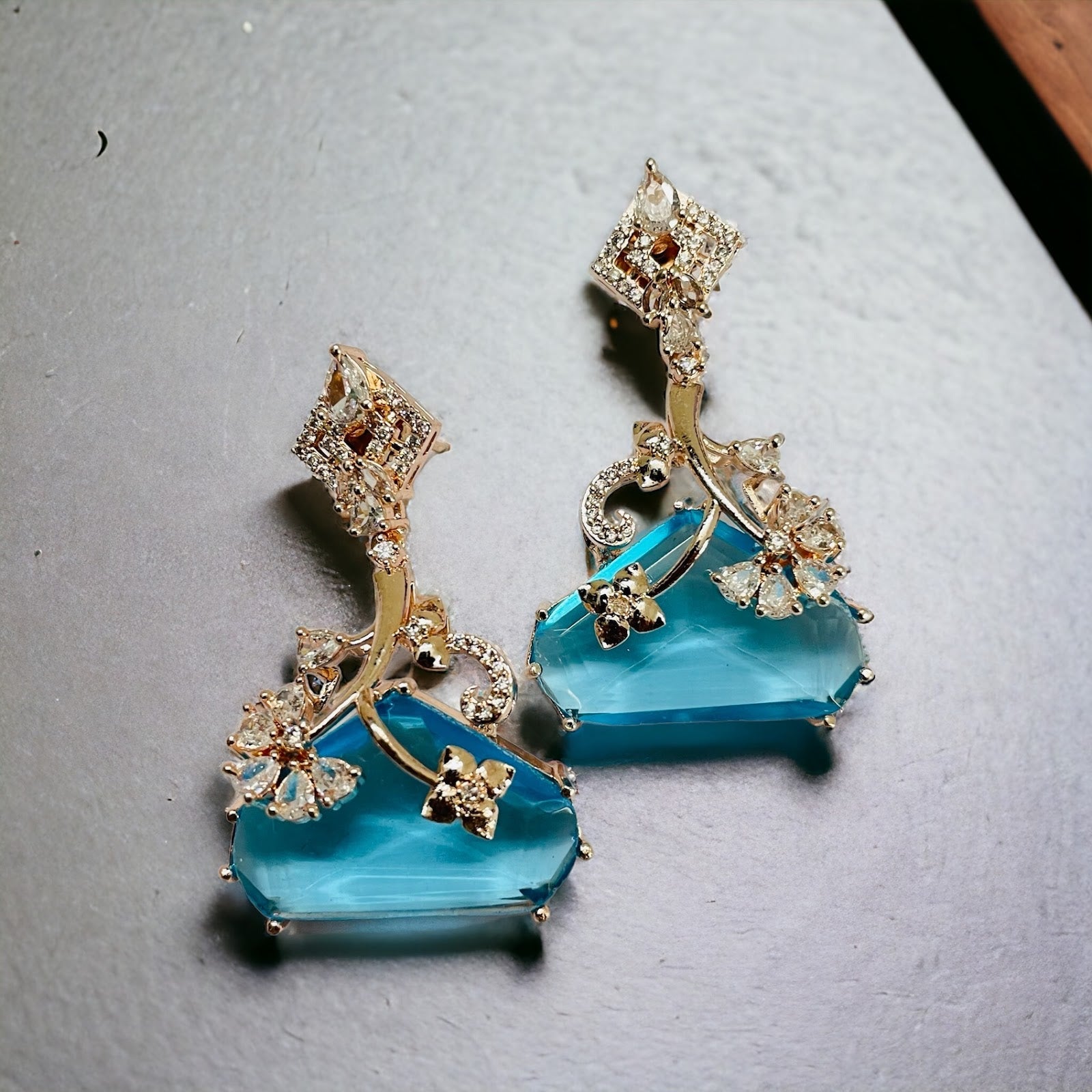 Spring Meadow Sparkle Earrings - Opal Touch