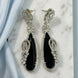 Forest Enchantment Rhodium Earrings