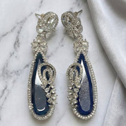 Forest Enchantment Rhodium Earrings