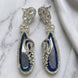 Forest Enchantment Rhodium Earrings
