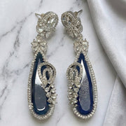 Forest Enchantment Rhodium Earrings