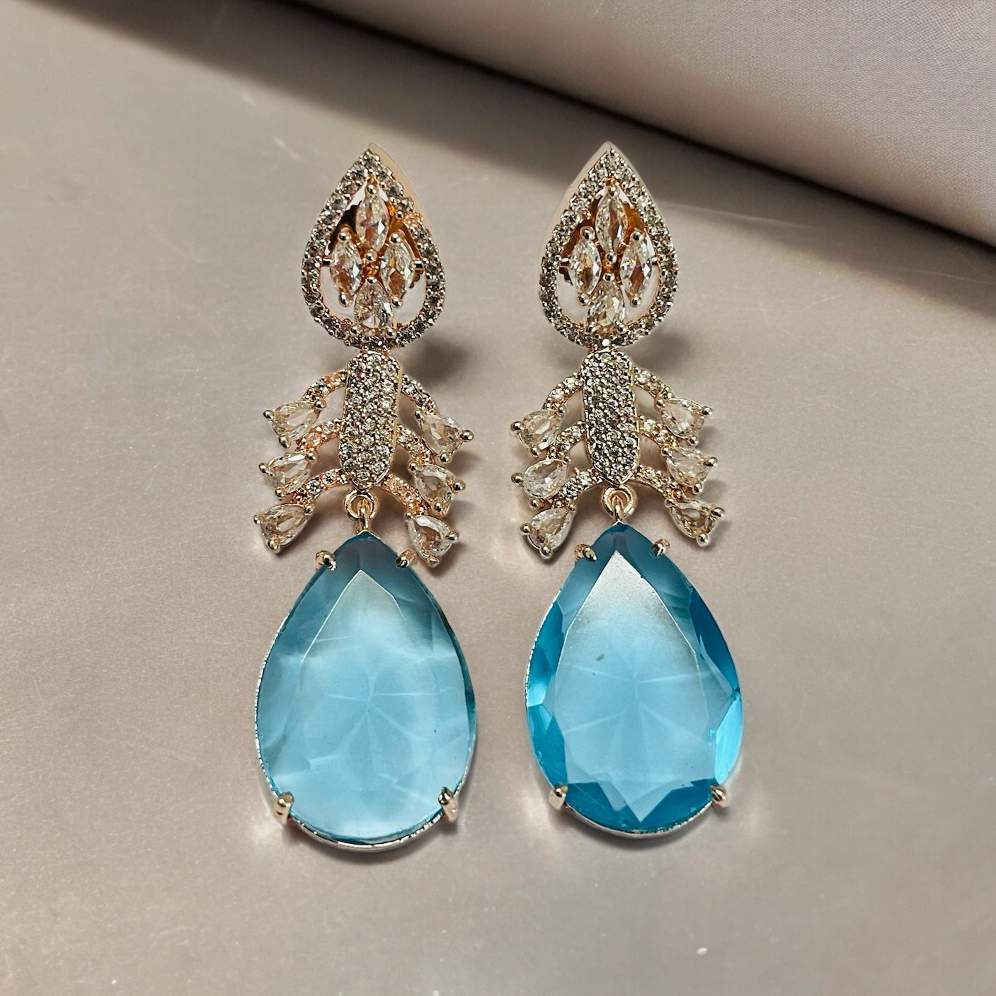 Fiery Passion Drops Earrings - Opal Touch