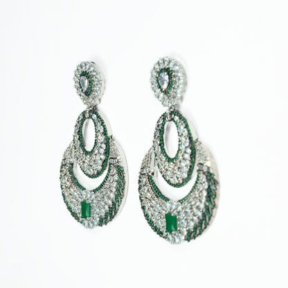 Crimson Spark Earrings