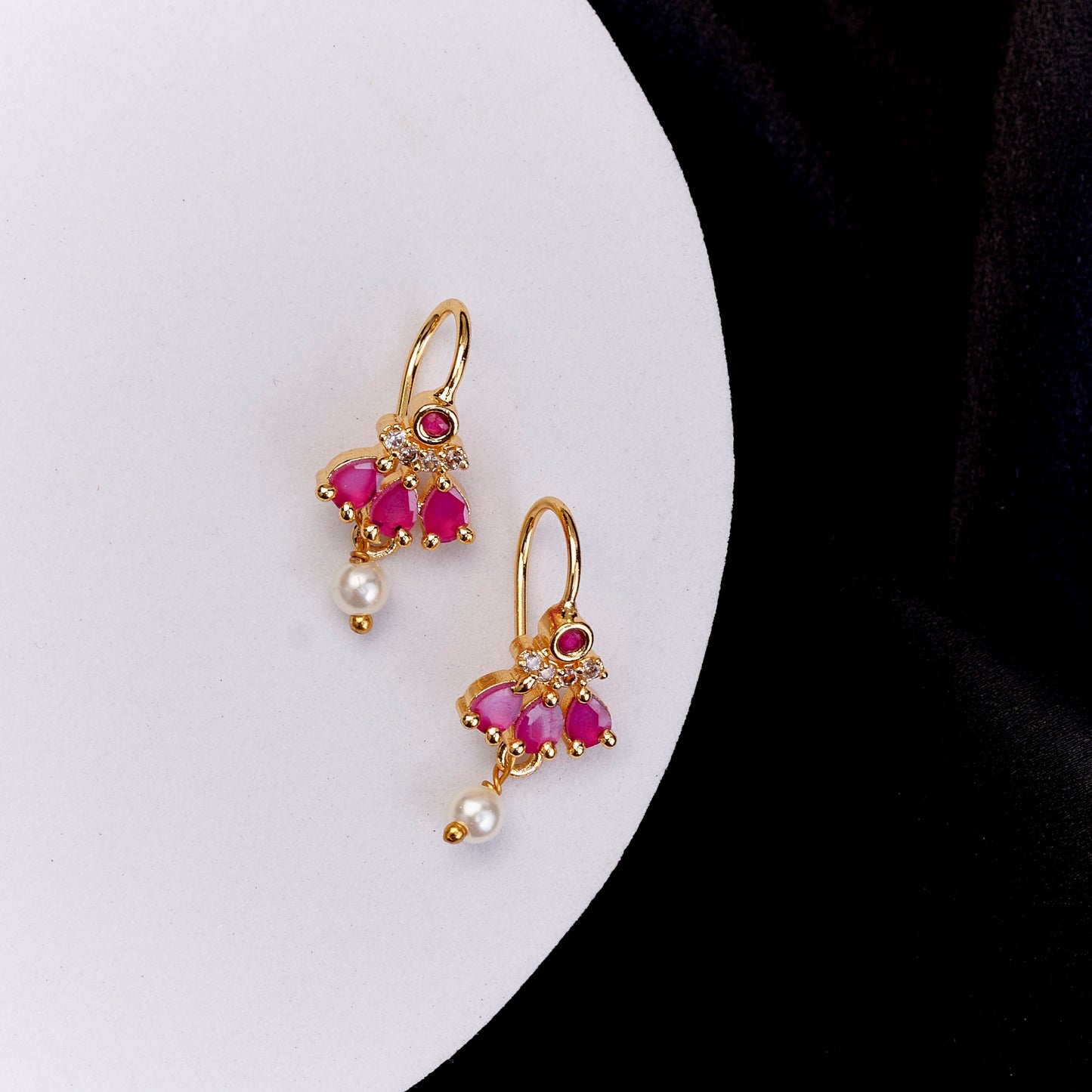 Komal Kalika Gold Plated Earrings