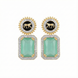 Wild Aura Gold and Silver Plated Earrings Drops