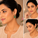 Wild Aura Gold and Silver Plated Earrings Drops