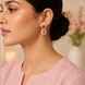 Wild Aura Gold and Silver Plated Earrings Drops
