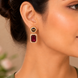 Wild Aura Gold and Silver Plated Earrings Drops