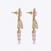 Peacock Design Mehendi Plated Dangle Earrings