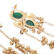 Ethnical Floral Enchnated Mehendi Plated Earrings