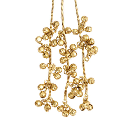 Bloom Petals Mehendi Plated Earrings
