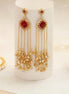 Luxury Cascading Gold Plated Earrings
