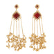 Luxury Cascading Gold Plated Earrings