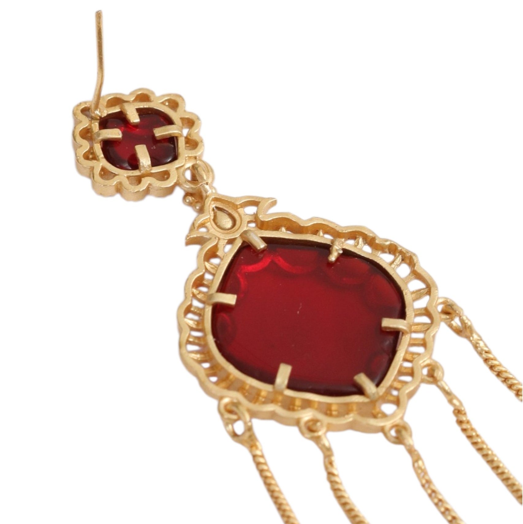 Luxury Cascading Gold Plated Earrings