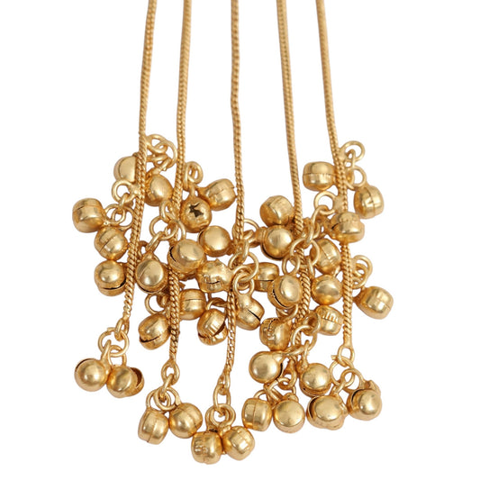 Luxury Cascading Gold Plated Earrings