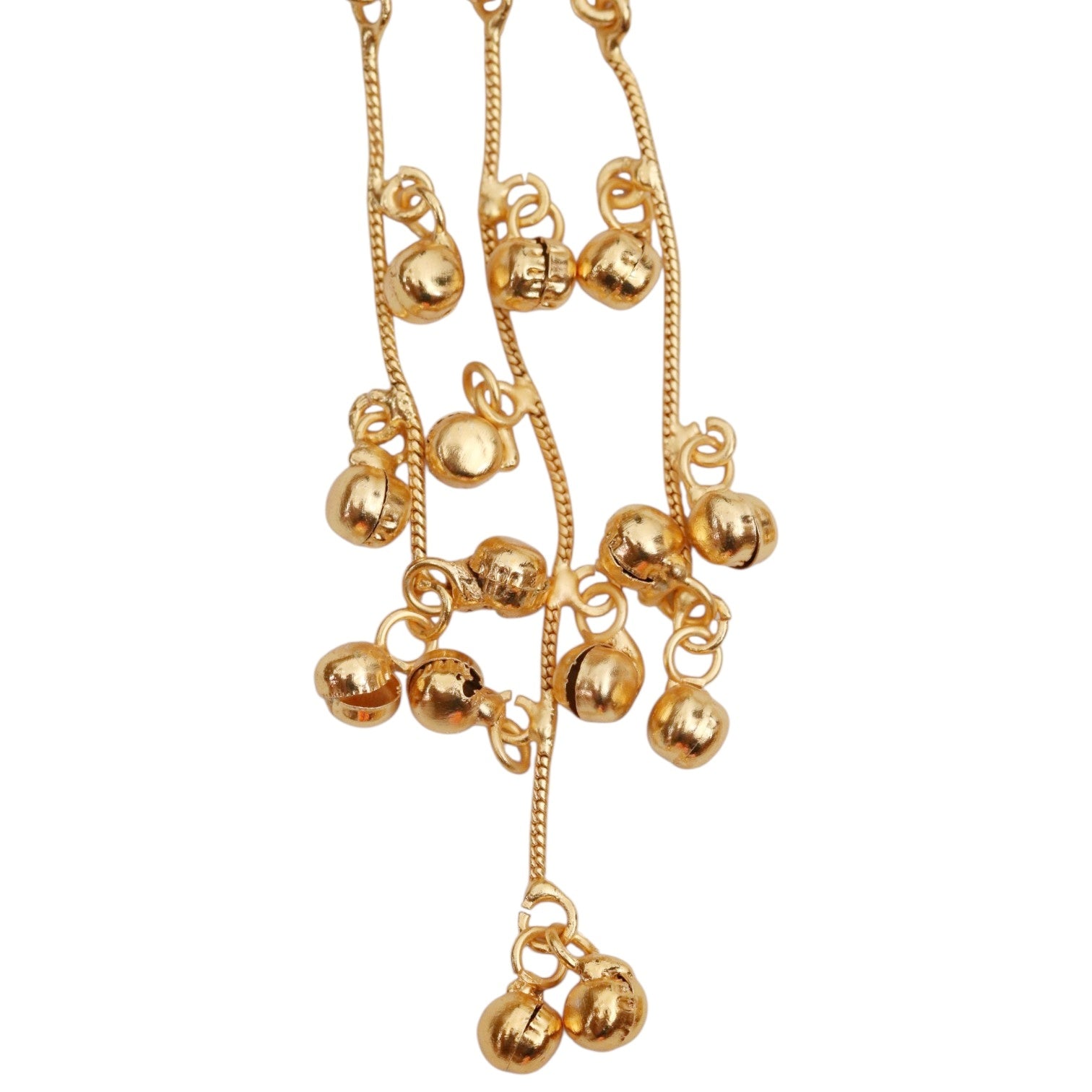 Oval Loop Gold Plated Earrings