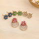 Glorious Floret Mehendi Plated Changeable Earrings
