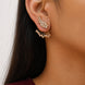3-in-1 Wings AD Detachable Jacket Earrings