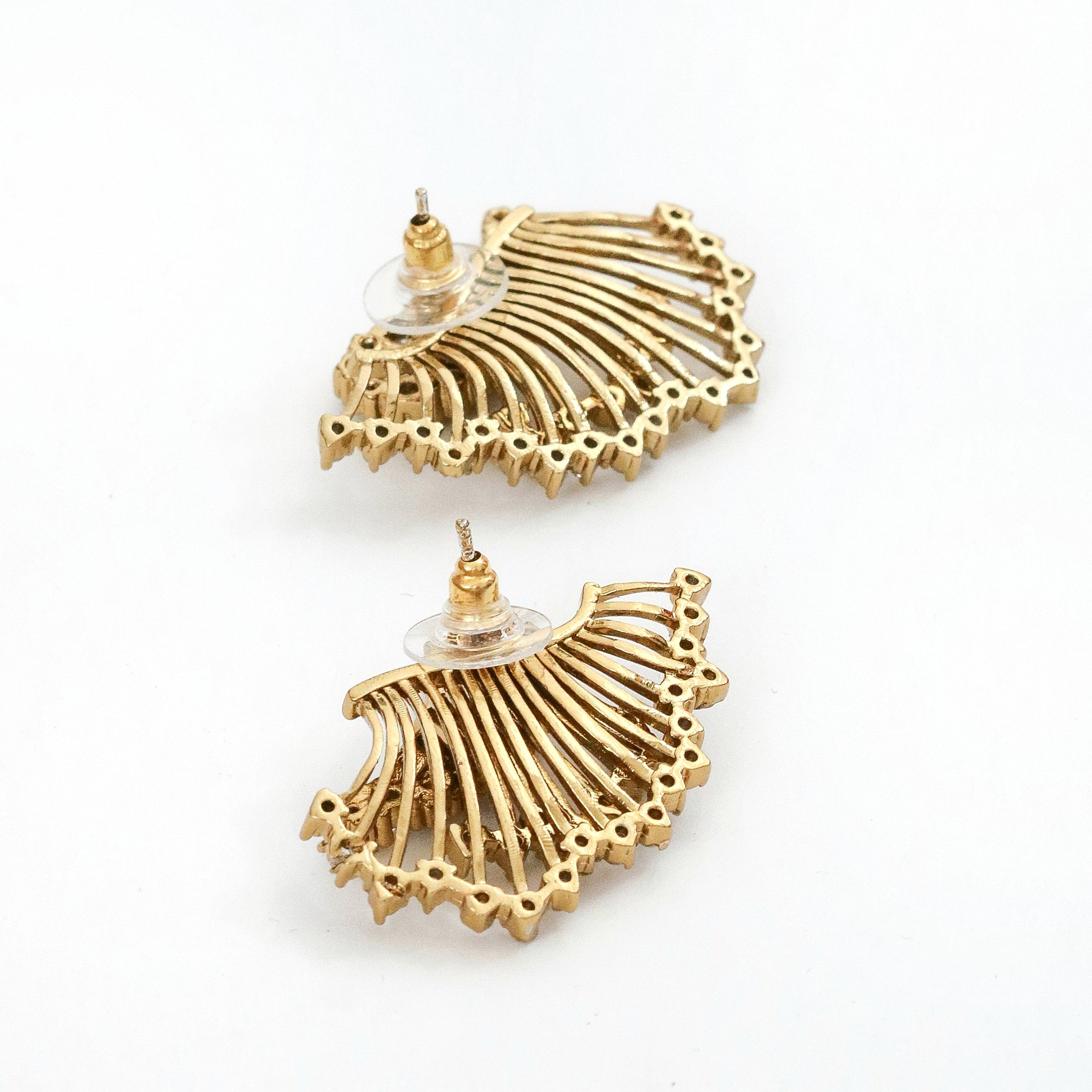 3-in-1 Wings AD Detachable Jacket Earrings