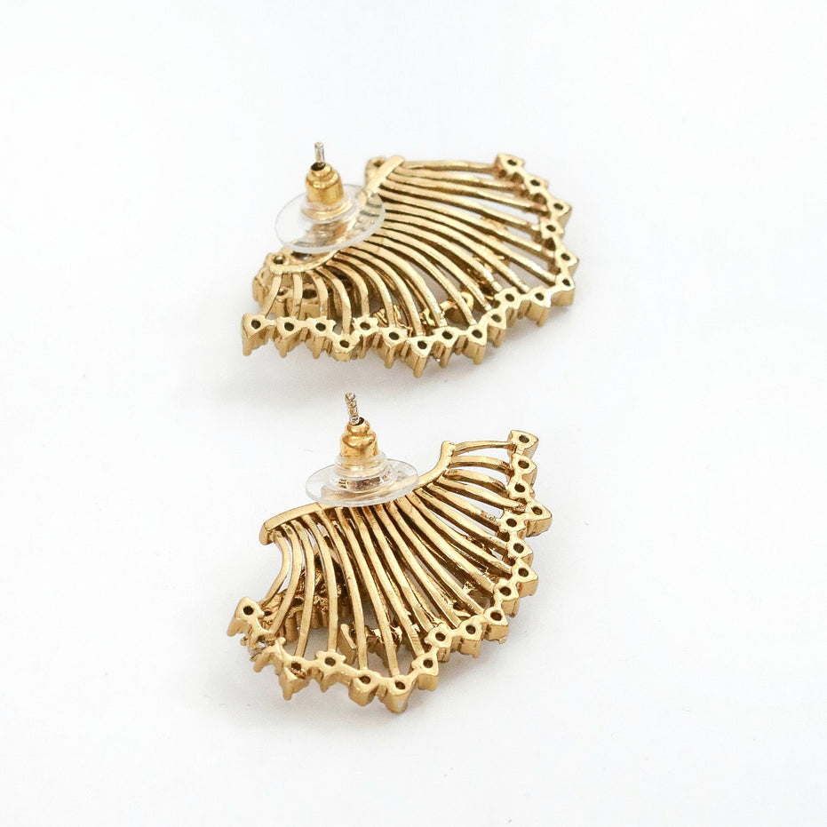 3-in-1 Wings AD Detachable Jacket Earrings