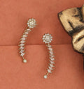 Mehendi Plated Elegant Floral Vine Ear Cuffs