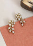 Mehendi Plated Floral Leaf Ear Cuffs