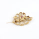 Elegant Antique Mehendi Plated Peacock Saree Pin