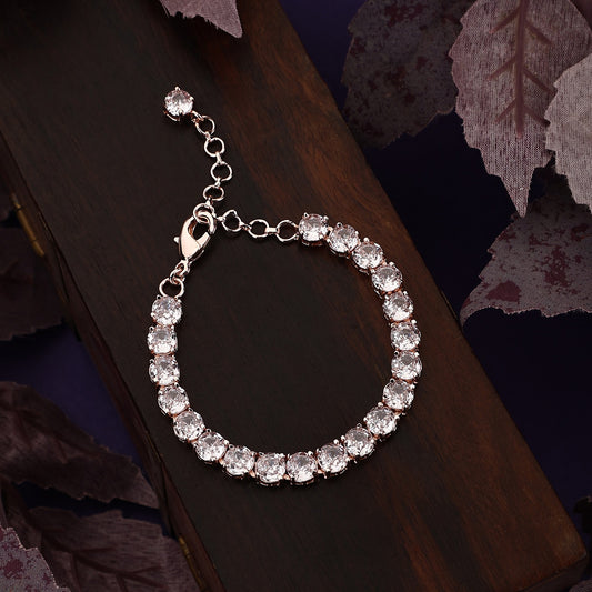 5mm AD Tennis Bracelet - Opal Touch