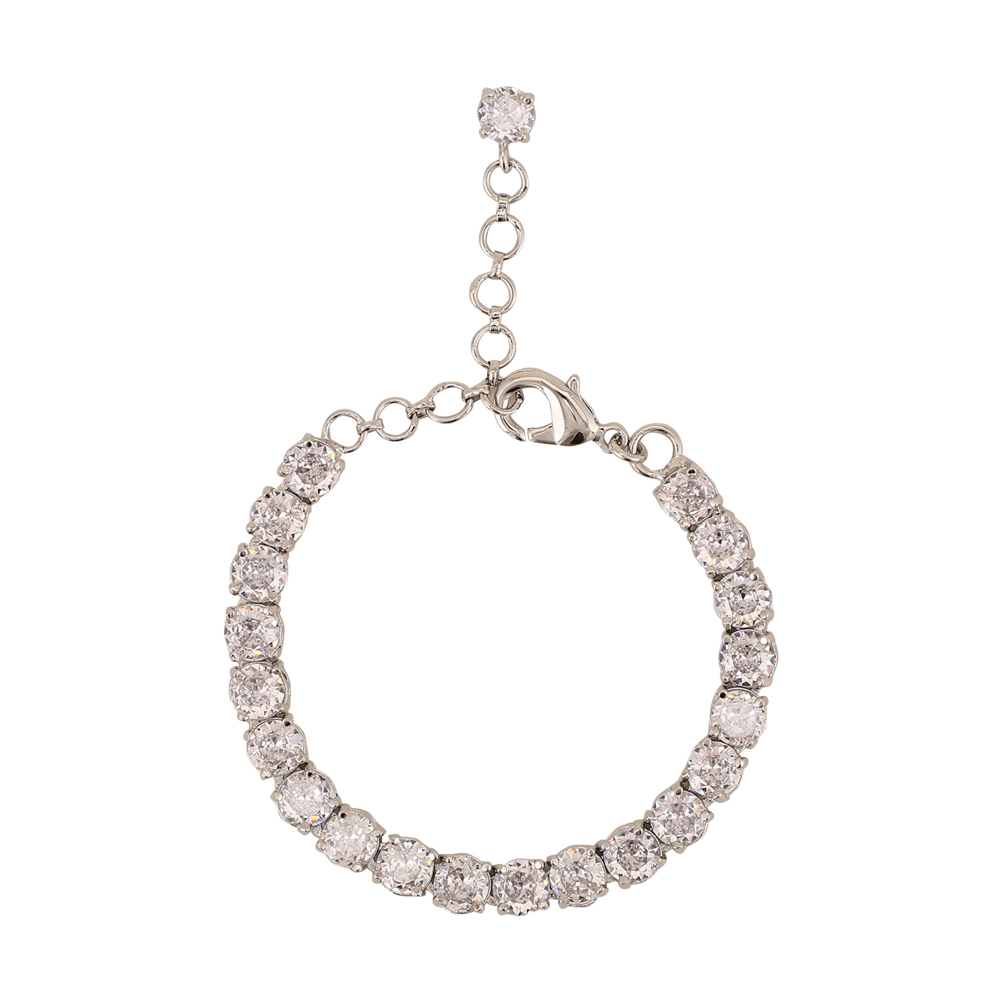 5mm AD Tennis Bracelet - Opal Touch