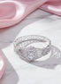 Elegant CZ Kada Bracelet - Dazzling Wrist Accessory - Opal Touch