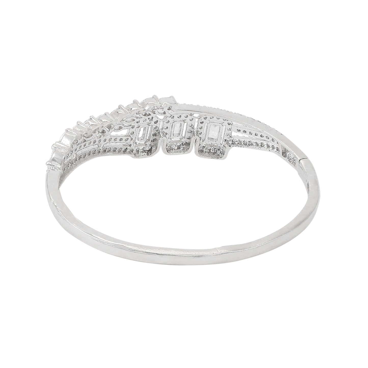 Elegant Precious Cubic ZIrconia Bracelet - Opal Touch