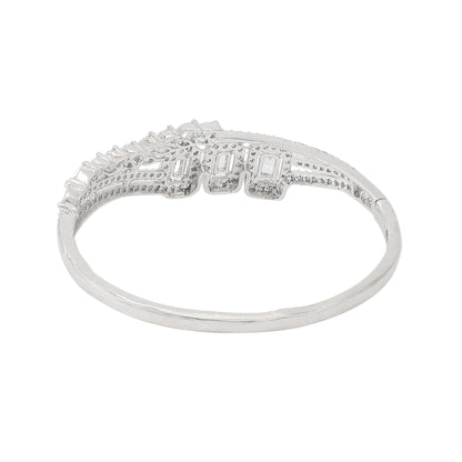 Elegant Precious Cubic ZIrconia Bracelet - Opal Touch