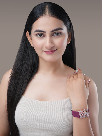 Vibe Rose Gold Band Bracelet