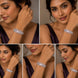 Starlight Weave rhodium Plated Bracelet