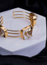 Square Loop Gold Plated Bracelet