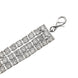 Three Layered Tennis Rhodium Plated Bracelet