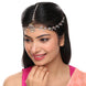 American Diamond Minakari Borla (Matha Patti)