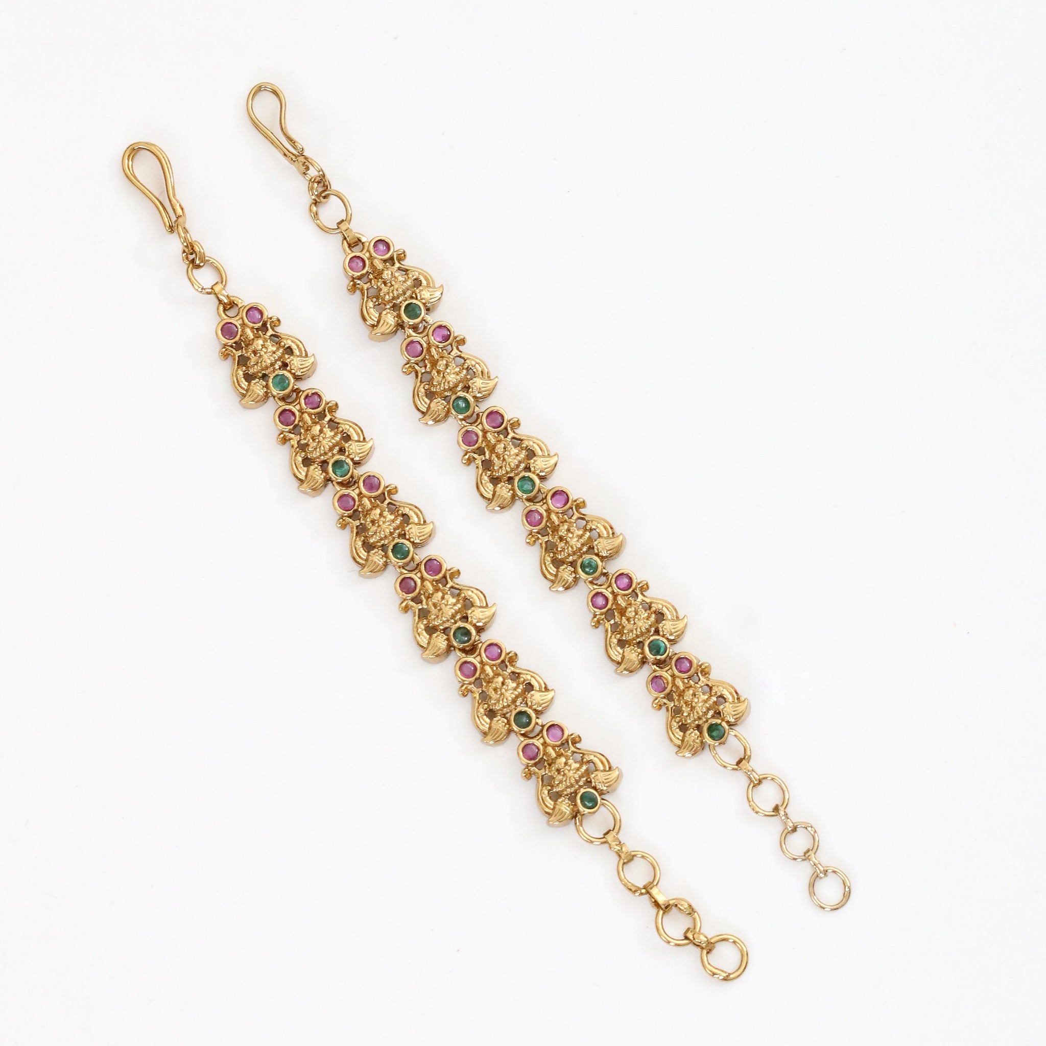 Devotional Laxmi Enchanted Mehendi Plated Matil