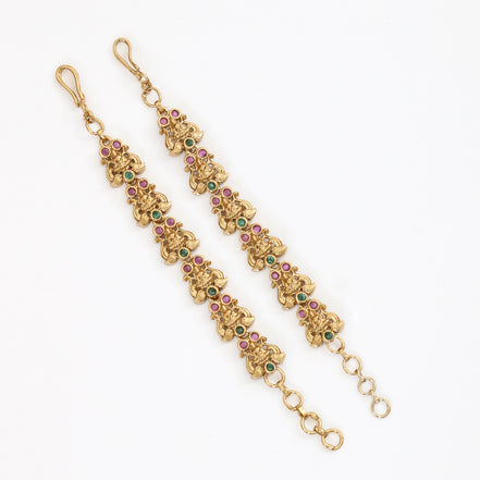 Devotional Laxmi Enchanted Mehendi Plated Matil