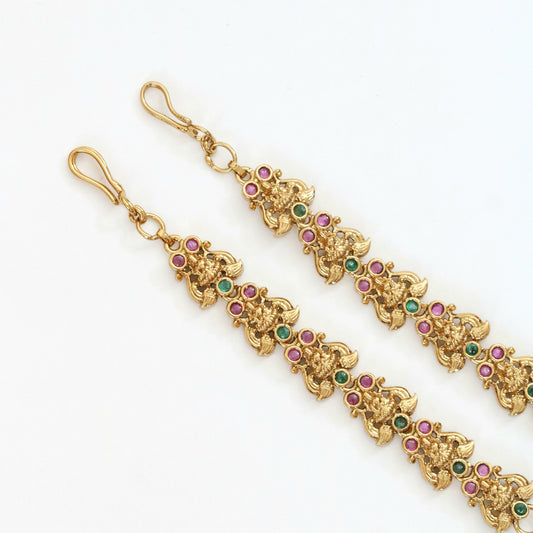 Devotional Laxmi Enchanted Mehendi Plated Matil