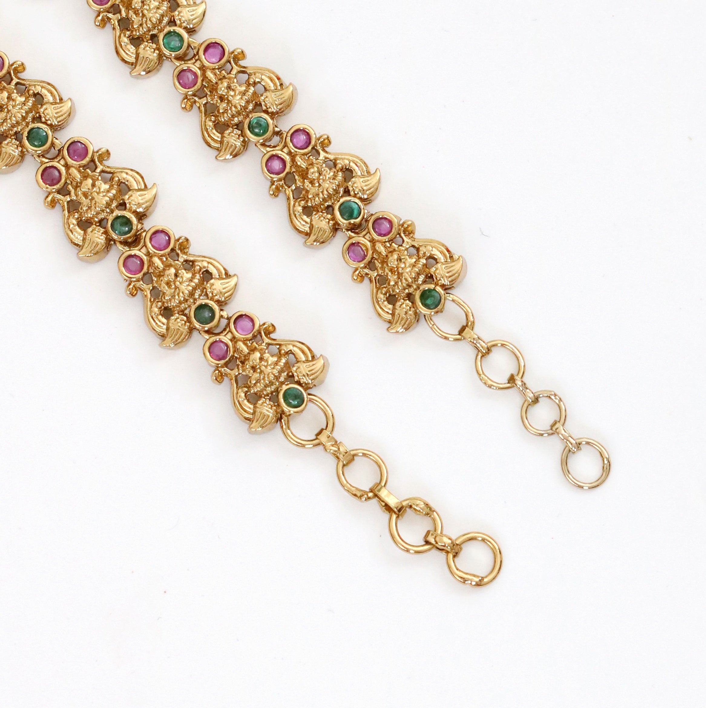 Devotional Laxmi Enchanted Mehendi Plated Matil